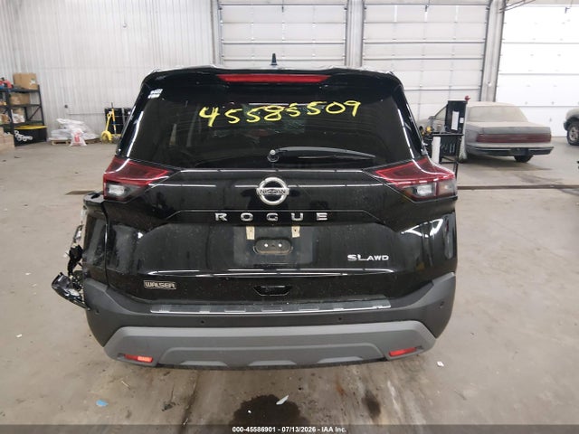 2021 Nissan Rogue Sl Intelligent Awd მანქანა იყიდება აუქციონზე, vin: 5N1AT3CB2MC714139, აუქციონის ნომერი: 45586901