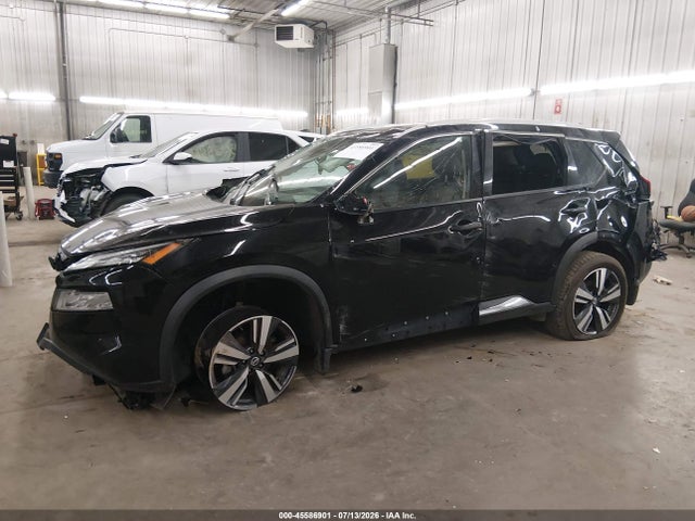 2021 Nissan Rogue Sl Intelligent Awd მანქანა იყიდება აუქციონზე, vin: 5N1AT3CB2MC714139, აუქციონის ნომერი: 45586901