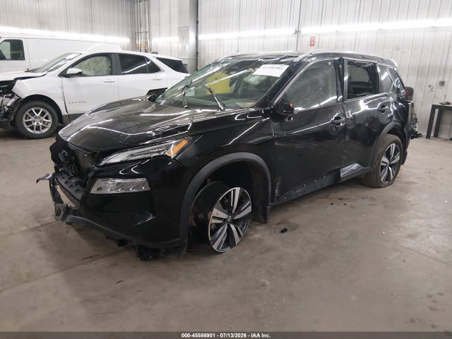 2021 Nissan Rogue Sl Intelligent Awd მანქანა იყიდება აუქციონზე, vin: 5N1AT3CB2MC714139, აუქციონის ნომერი: 45586901