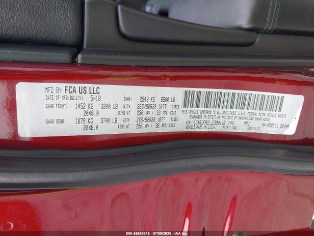Продаж на аукціоні авто 2018 Jeep Grand Cherokee Altitude 4x4, vin: 1C4RJFAG1JC390142, номер лоту: 45586916