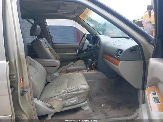 2002 Infiniti Qx4 Luxury მანქანა იყიდება აუქციონზე, vin: JNRDR09YX2W255285, აუქციონის ნომერი: 45586935