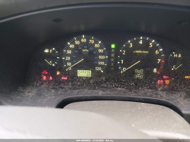 Aukcja sprzedaży 2002 Infiniti Qx4 Luxury, vin: JNRDR09YX2W255285, numer aukcji: 45586935