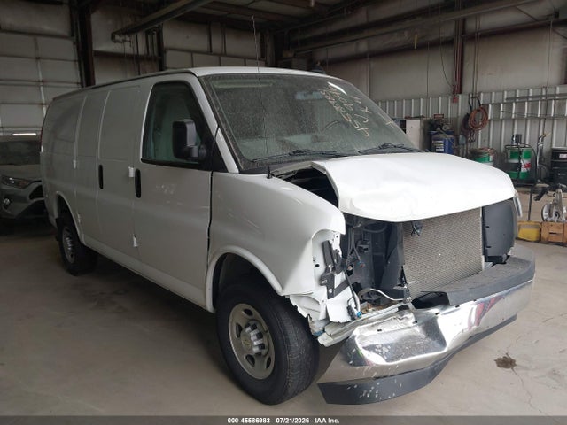 2022 Chevrolet Express Cargo Rwd 2500 Regular Wheelbase Wt მანქანა იყიდება აუქციონზე, vin: 1GCWGAFP9N1239046, აუქციონის ნომერი: 45586983