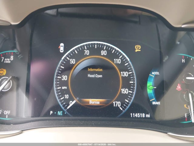 45587047 :رقم المزاد ، 1G4GB5GR5FF228765 vin ، 2015 Buick Lacrosse Leather مزاد بيع