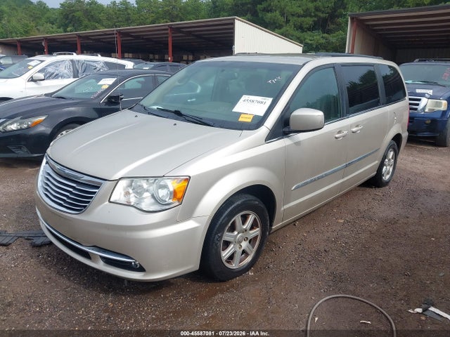 2012 Chrysler Town & Country Touring მანქანა იყიდება აუქციონზე, vin: 2C4RC1BG3CR345063, აუქციონის ნომერი: 45587081