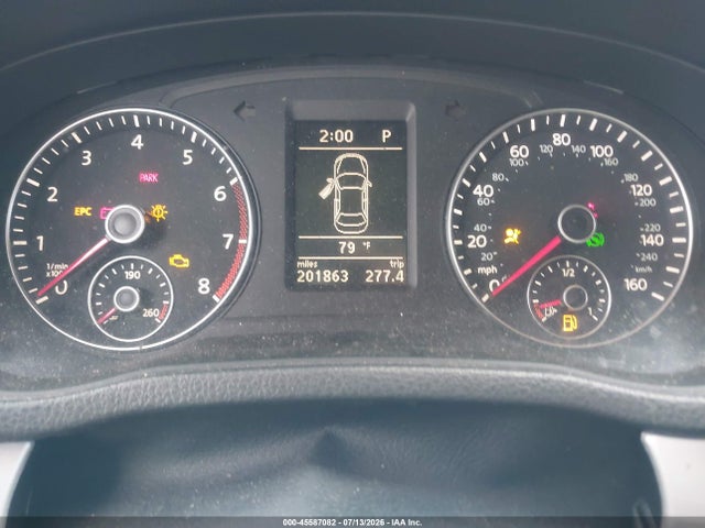 2012 Volkswagen Passat 3.6l V6 Se მანქანა იყიდება აუქციონზე, vin: 1VWBM7A37CC077561, აუქციონის ნომერი: 45587082