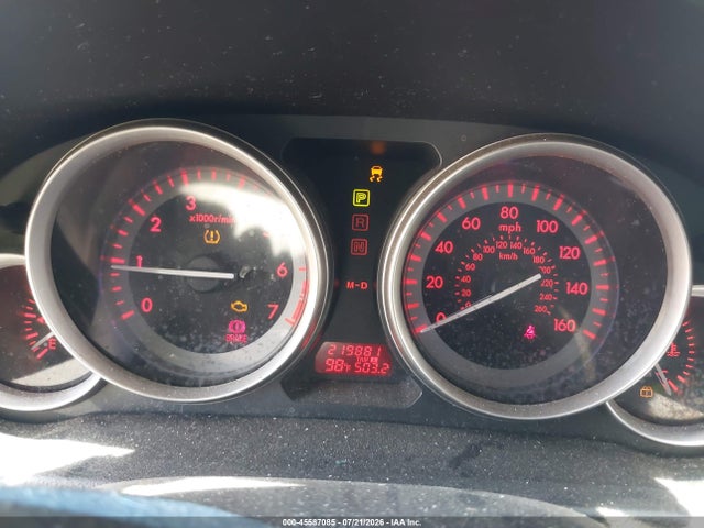 2011 Mazda Mazda6 I Touring Plus მანქანა იყიდება აუქციონზე, vin: 1YVHZ8CH9B5M07436, აუქციონის ნომერი: 45587085