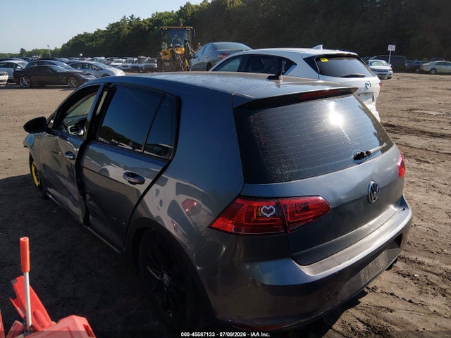 2015 Volkswagen Golf Tsi S 4-door მანქანა იყიდება აუქციონზე, vin: 3VW217AU6FM030199, აუქციონის ნომერი: 45587133