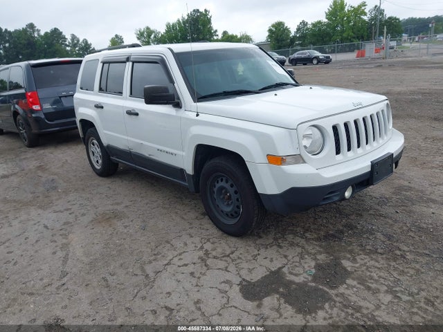 2016 Jeep Patriot Sport მანქანა იყიდება აუქციონზე, vin: 1C4NJPBB3GD721166, აუქციონის ნომერი: 45587334