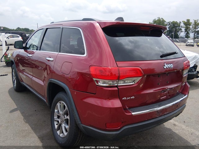 Aukcja sprzedaży 2015 Jeep Grand Cherokee Limited, vin: 1C4RJFBG0FC631307, numer aukcji: 45587366