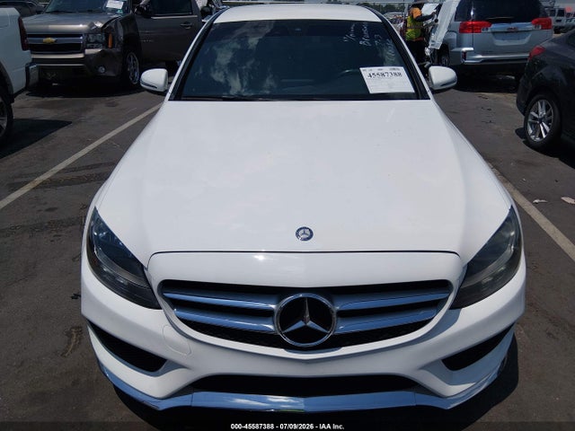 45587388 :رقم المزاد ، 55SWF4JB4HU213402 vin ، 2017 Mercedes-benz C 300 Sport مزاد بيع