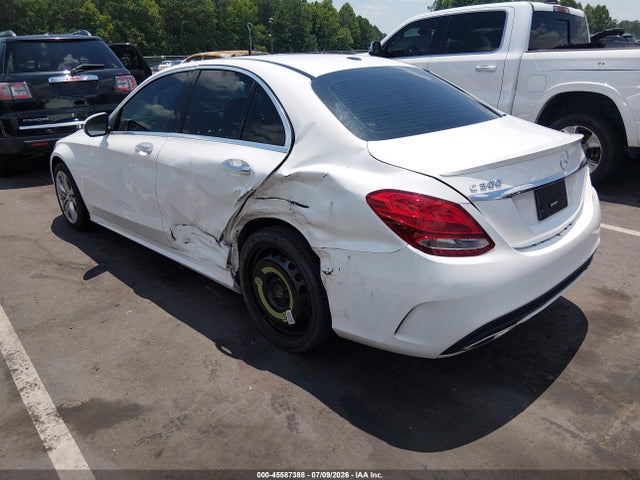 45587388 :رقم المزاد ، 55SWF4JB4HU213402 vin ، 2017 Mercedes-benz C 300 Sport مزاد بيع