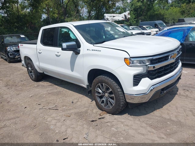 2022 Chevrolet Silverado 1500 4wd  Short Bed Lt With 2fl მანქანა იყიდება აუქციონზე, vin: 1GCPDKEKXNZ553640, აუქციონის ნომერი: 45587453
