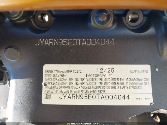 Yamaha Mt09 Sp 2026 JYARN95E0TA004044 Image 10