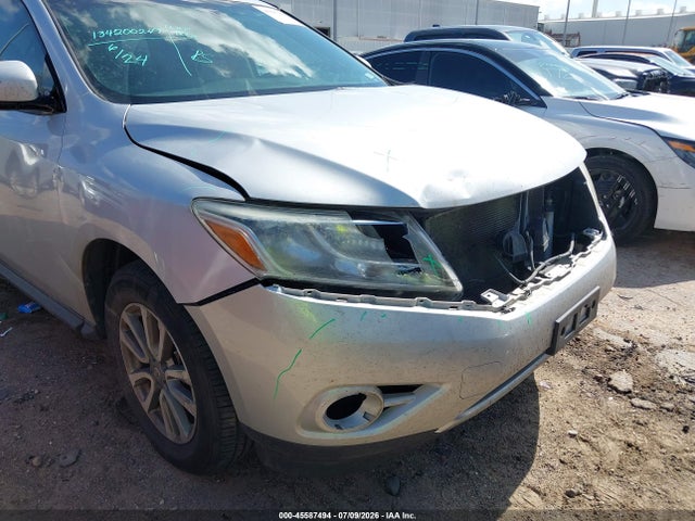 2013 Nissan Pathfinder Sv მანქანა იყიდება აუქციონზე, vin: 5N1AR2MN5DC618457, აუქციონის ნომერი: 45587494