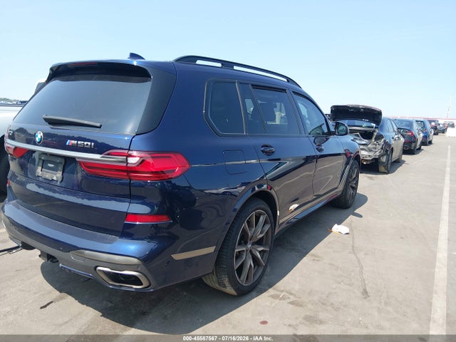 45587567 :رقم المزاد ، 5UXCX6C0XN9J40341 vin ، 2022 Bmw X7 M50i مزاد بيع