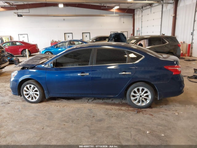 2018 Nissan Sentra Sv მანქანა იყიდება აუქციონზე, vin: 3N1AB7AP8JL650009, აუქციონის ნომერი: 45587701