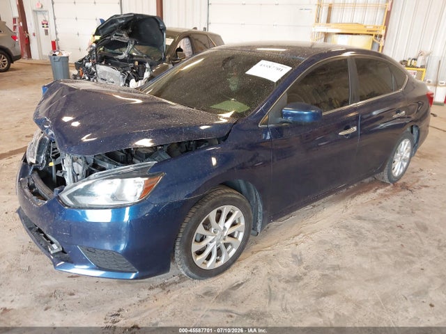 2018 Nissan Sentra Sv მანქანა იყიდება აუქციონზე, vin: 3N1AB7AP8JL650009, აუქციონის ნომერი: 45587701