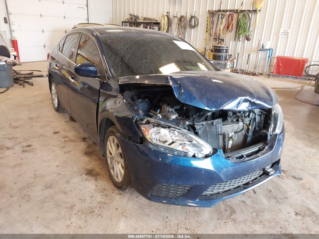 2018 Nissan Sentra Sv მანქანა იყიდება აუქციონზე, vin: 3N1AB7AP8JL650009, აუქციონის ნომერი: 45587701