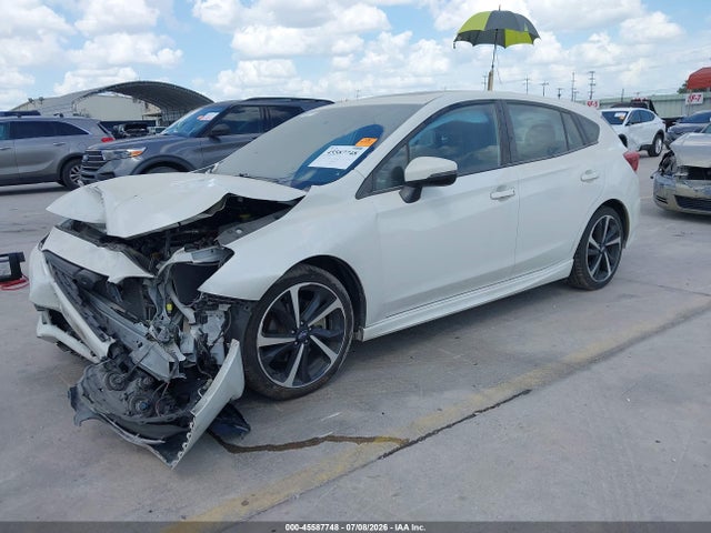 45587748 :رقم المزاد ، 4S3GTAM64N3721695 vin ، 2022 Subaru Impreza Sport 5-door مزاد بيع