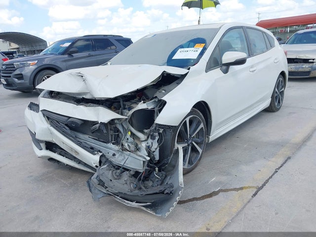 45587748 :رقم المزاد ، 4S3GTAM64N3721695 vin ، 2022 Subaru Impreza Sport 5-door مزاد بيع