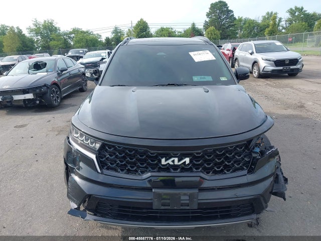 2022 Kia Sorento S მანქანა იყიდება აუქციონზე, vin: 5XYRL4LC3NG159284, აუქციონის ნომერი: 45587776
