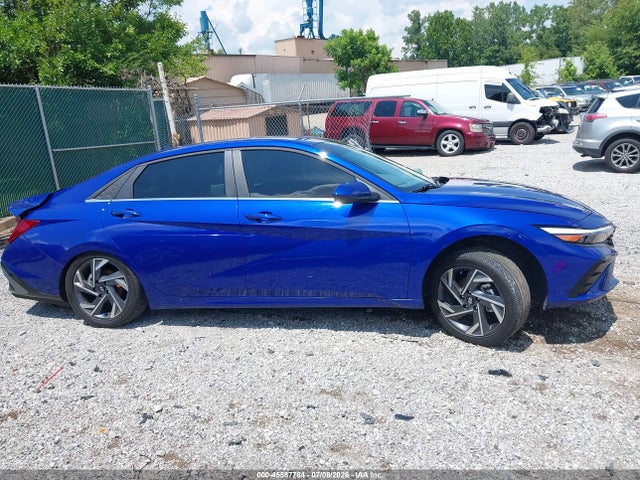 45587784 :رقم المزاد ، KMHLS4DG3SU860987 vin ، 2025 Hyundai Elantra Sel Convenience مزاد بيع