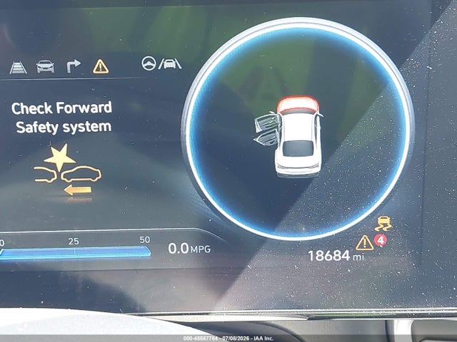 45587784 :رقم المزاد ، KMHLS4DG3SU860987 vin ، 2025 Hyundai Elantra Sel Convenience مزاد بيع
