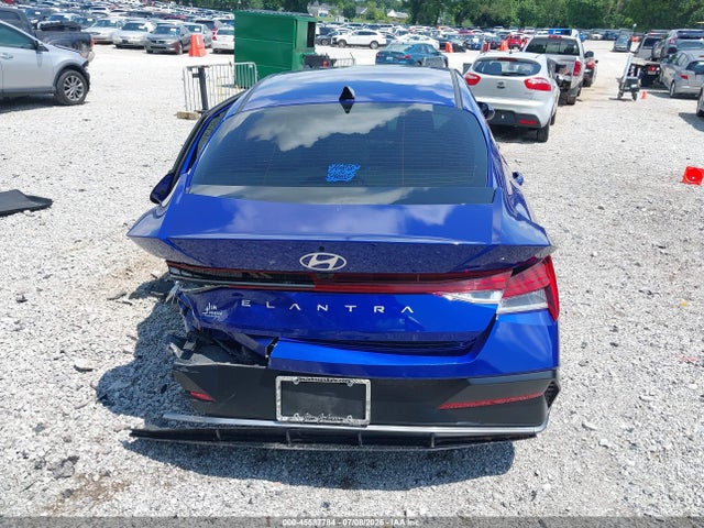 45587784 :رقم المزاد ، KMHLS4DG3SU860987 vin ، 2025 Hyundai Elantra Sel Convenience مزاد بيع