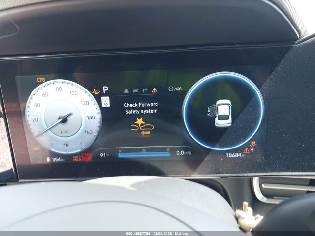 45587784 :رقم المزاد ، KMHLS4DG3SU860987 vin ، 2025 Hyundai Elantra Sel Convenience مزاد بيع