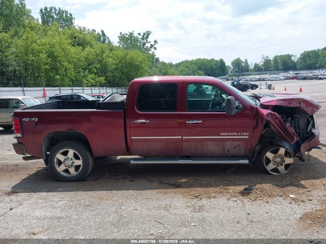 45587789 :رقم المزاد ، 1GT125EG9DF123476 vin ، 2013 Gmc Sierra 2500hd Denali مزاد بيع
