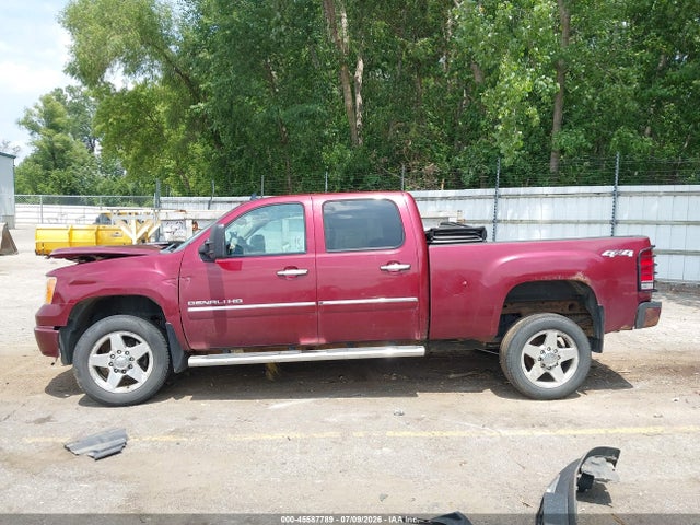 45587789 :رقم المزاد ، 1GT125EG9DF123476 vin ، 2013 Gmc Sierra 2500hd Denali مزاد بيع