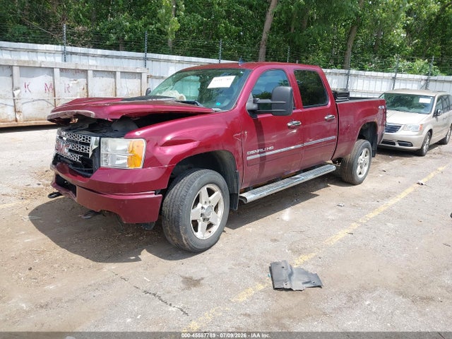 45587789 :رقم المزاد ، 1GT125EG9DF123476 vin ، 2013 Gmc Sierra 2500hd Denali مزاد بيع