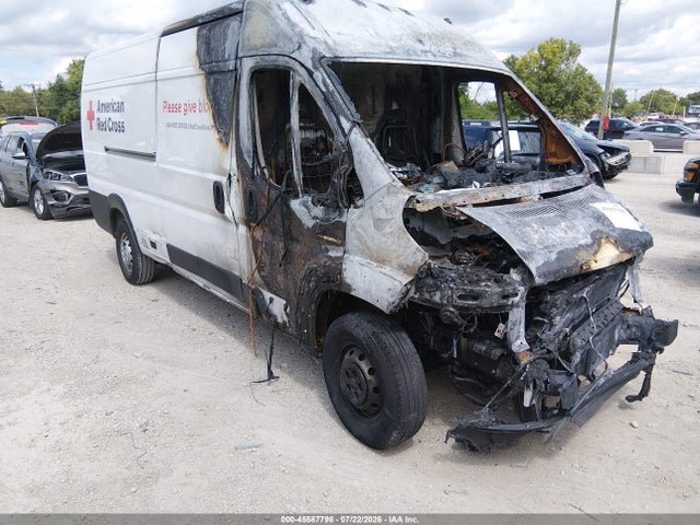 Aukcja sprzedaży 2021 Ram Promaster 3500 Cargo Van High Roof 159 Wb Ext, vin: 3C6MRVJG7ME561915, numer aukcji: 45587798