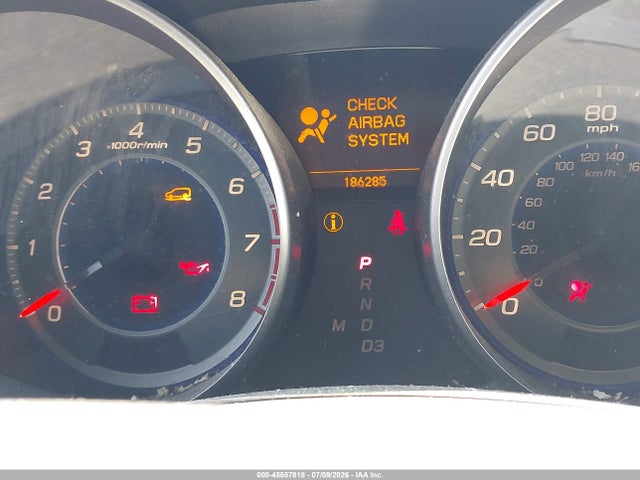 45587818 :رقم المزاد ، 2HNYD28719H525723 vin ، 2009 Acura Mdx Sport Package مزاد بيع