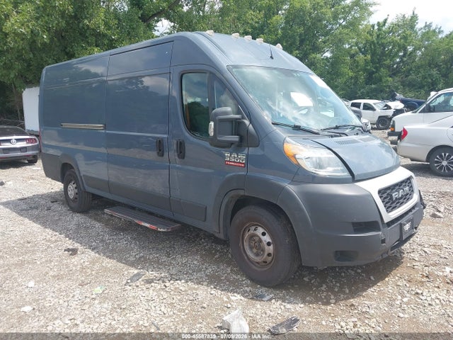 45587839 :رقم المزاد ، 3C6MRVJG0ME572156 vin ، 2021 Ram Promaster 3500 Cargo Van High Roof 159 Wb Ext مزاد بيع