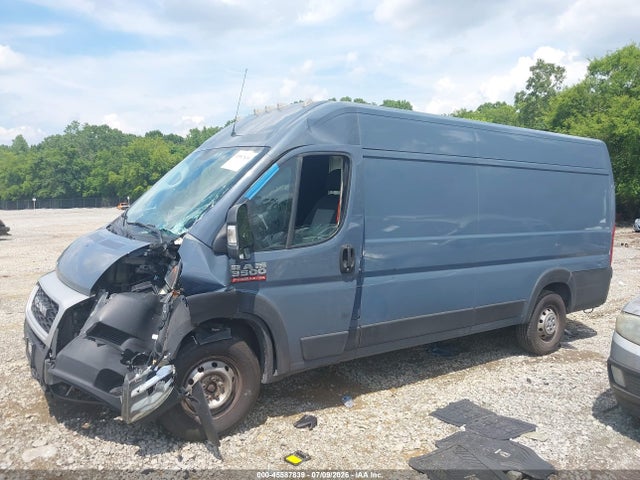 45587839 :رقم المزاد ، 3C6MRVJG0ME572156 vin ، 2021 Ram Promaster 3500 Cargo Van High Roof 159 Wb Ext مزاد بيع