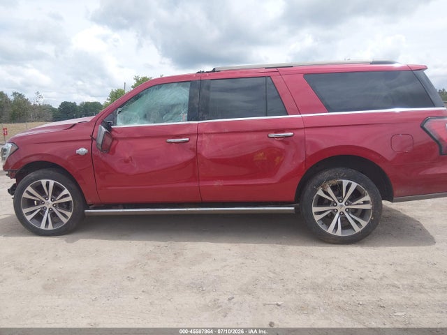 2021 Ford Expedition King Ranch Max მანქანა იყიდება აუქციონზე, vin: 1FMJK1PT2MEA64355, აუქციონის ნომერი: 45587864