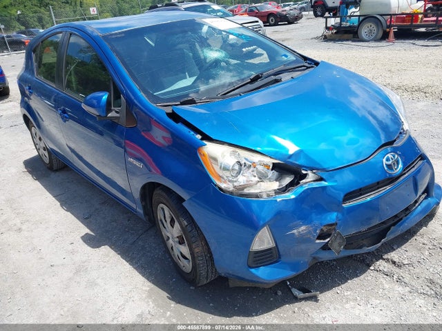 2012 Toyota Prius C Two მანქანა იყიდება აუქციონზე, vin: JTDKDTB35C1514480, აუქციონის ნომერი: 45587899