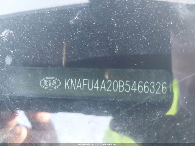 Aukcja sprzedaży 2011 Kia Forte Ex, vin: KNAFU4A20B5466326, numer aukcji: 45587911