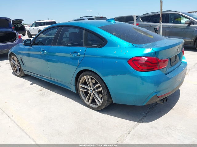 Продаж на аукціоні авто 2018 Bmw 430i Gran Coupe, vin: WBA4J1C52JBM11219, номер лоту: 45588062