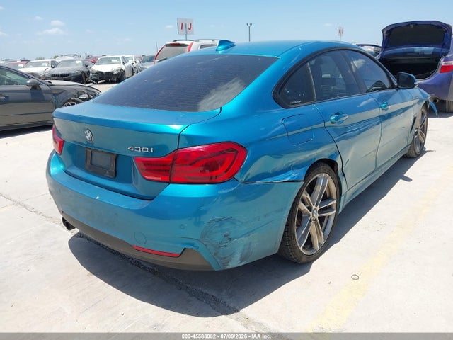 Продаж на аукціоні авто 2018 Bmw 430i Gran Coupe, vin: WBA4J1C52JBM11219, номер лоту: 45588062