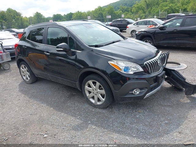 2015 Buick Encore Premium მანქანა იყიდება აუქციონზე, vin: KL4CJHSB5FB161622, აუქციონის ნომერი: 45588134