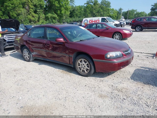 2001 Chevrolet Impala მანქანა იყიდება აუქციონზე, vin: 2G1WF52E619364552, აუქციონის ნომერი: 45588183