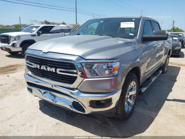 45588214 :رقم المزاد ، 1C6SRFMT3KN911779 vin ، 2019 Ram 1500 Big Horn/lone Star  4x4 6'4 Box مزاد بيع