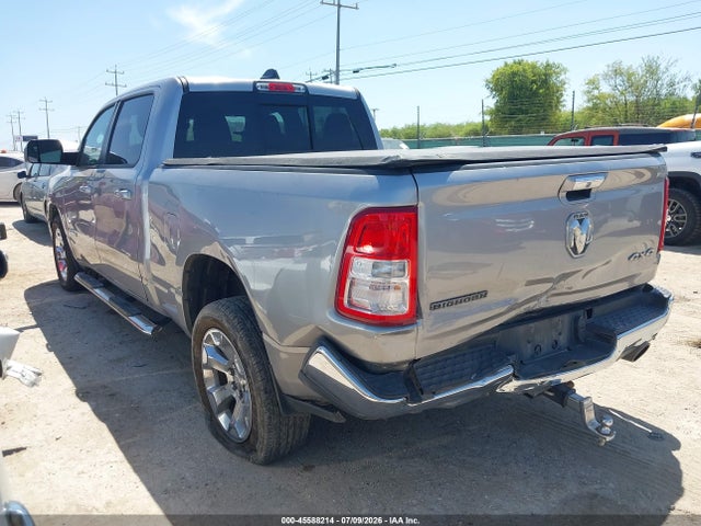 45588214 :رقم المزاد ، 1C6SRFMT3KN911779 vin ، 2019 Ram 1500 Big Horn/lone Star  4x4 6'4 Box مزاد بيع