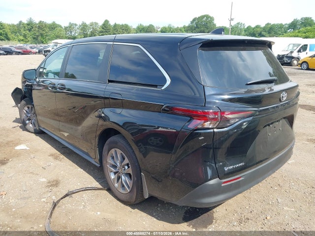 2026 Toyota Sienna Le მანქანა იყიდება აუქციონზე, vin: 5TDKSKFC4TS244879, აუქციონის ნომერი: 45588274