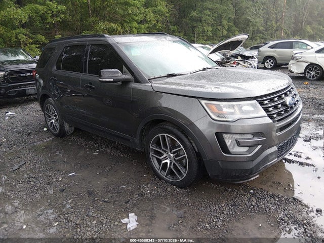 45588343 :رقم المزاد ، 1FM5K8GT5HGA14635 vin ، 2017 Ford Explorer Sport مزاد بيع