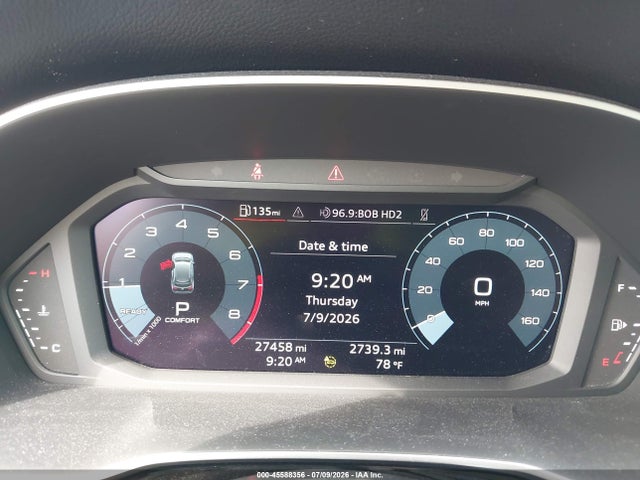 Aukcja sprzedaży 2024 Audi Q3 Premium Plus 45 Tfsi S Line Quattro Tiptronic, vin: WA1EECF33R1045378, numer aukcji: 45588356