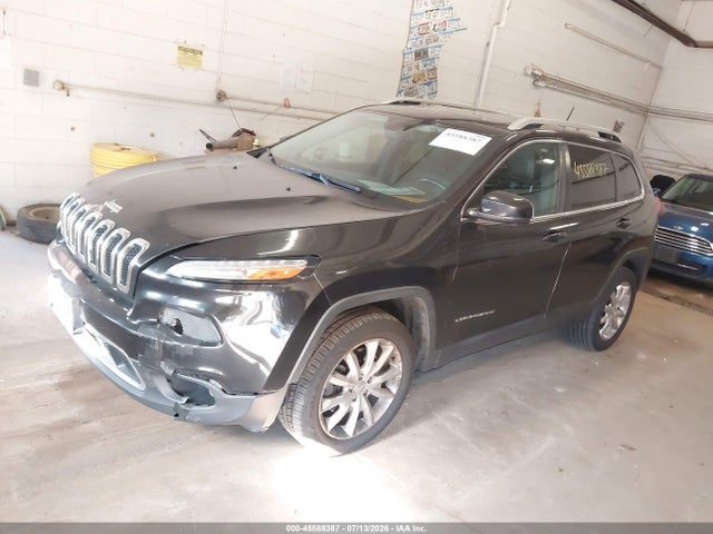 45588387 :رقم المزاد ، 1C4PJMDB1FW529848 vin ، 2015 Jeep Cherokee Limited مزاد بيع